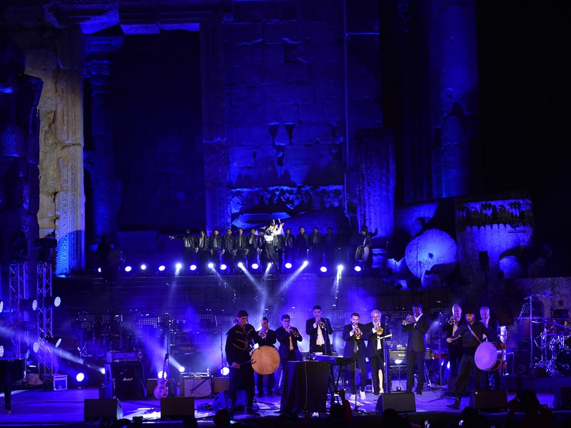 Ibrahim Maalouf at Baalbeck Festival